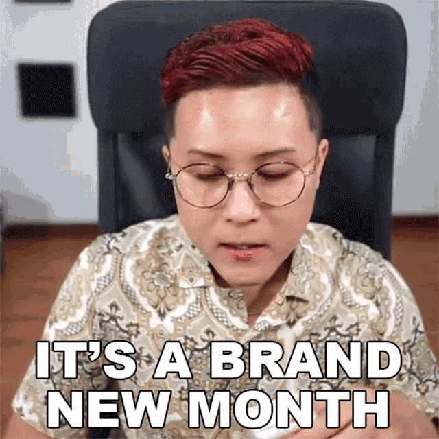 Its A Brand New Month Ceddy GIF - Its A Brand New Month Ceddy A New Month Has Come GIFs