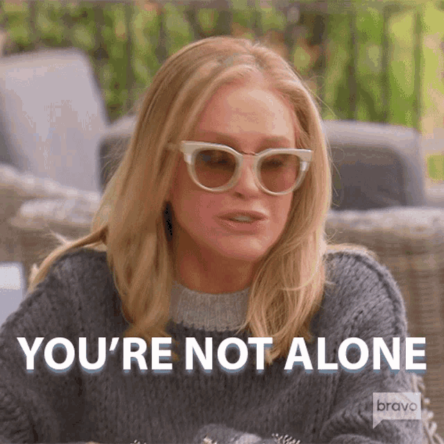 Youre Not Alone Real Housewives Of Beverly Hills GIF - Youre Not Alone Real Housewives Of Beverly Hills Im Here For You GIFs