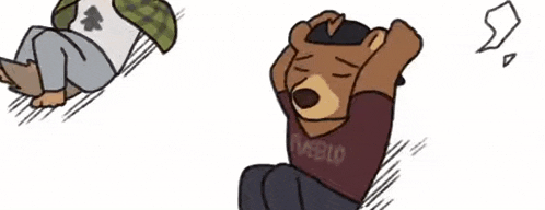 a cartoon of a group of people doing push ups on the ground .