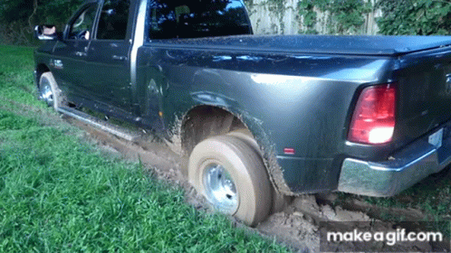 Carstuck Car Stuck In Mud GIF