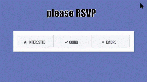Rsvp GIF - Rsvp Invite Going GIFs