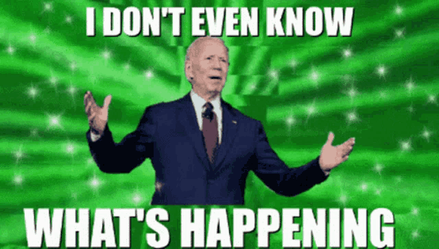 Bidenwhatshappening Comeonman GIF