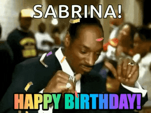 a picture of snoop dogg saying happy birthday