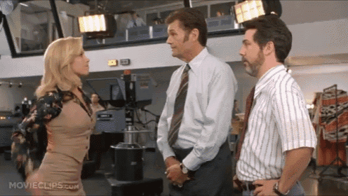 a movie clip from movieclips.com shows a woman talking to two men