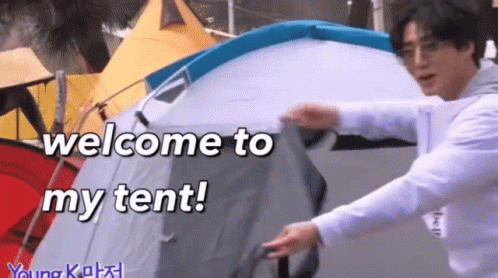 Day6 Welcome To My Tent GIF - Day6 Welcome To My Tent Tent GIFs