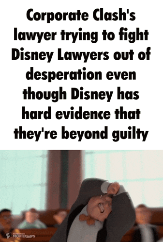 corporate clash 's lawyer is trying to fight disney lawyers