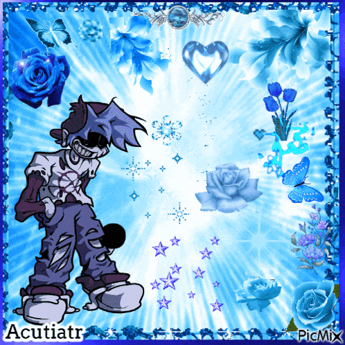 a picture of a cartoon character with the name acutiatr on the bottom right