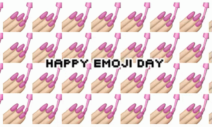 Happy Emoji Day GIF - Emoji Fingernails GIFs