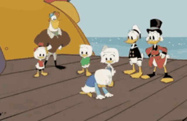 Dewey Duck Dance GIF - Dewey Duck Dance Boogie GIFs