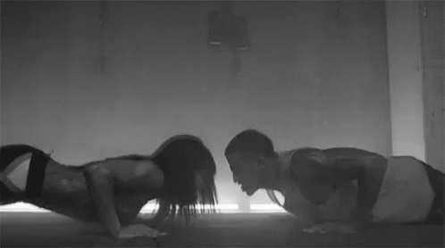 Couples Who Workout Together GIF - Work Out Gym Exercise GIFs