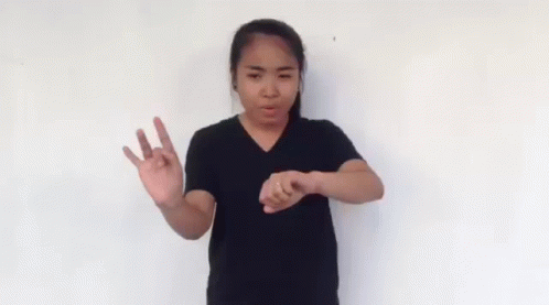 Ugly Sign Language Panget Sign Language GIF - Ugly Sign Language Panget Sign Language Pangit Sign Language GIFs