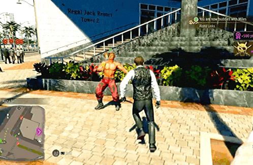 a video game is being played in front of the regal jack resort