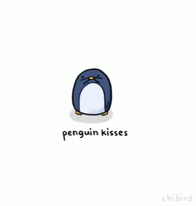 Penguin Kisses GIF - Penguin Kisses Mwah GIFs