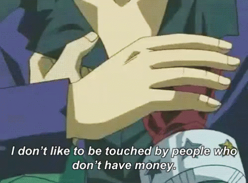 Gold Diggin And Proud Of It GIF - Golddigger Yugioh Donttouchme GIFs