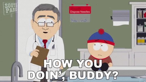 How You Doin Buddy Stan Marsh GIF - How You Doin Buddy Stan Marsh South Park GIFs
