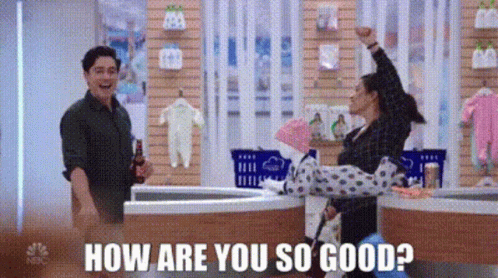 Superstore Jonah Simms GIF - Superstore Jonah Simms How Are You So Good GIFs