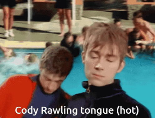 Cody Rawling Tongue GIF - Cody Rawling Tongue Hot GIFs