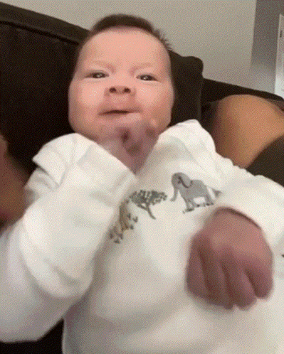 Baby Baby Ready To Fight GIF