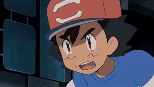 a close up of a cartoon character wearing a hat with the letter c on it