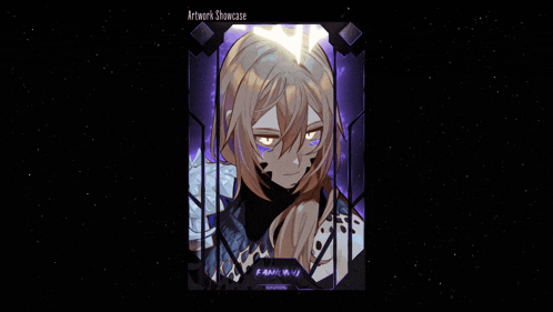 an artwork showcase of a girl with long hair