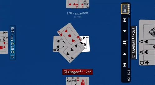 a cell phone screen shows a screenshot of a ginger and ace game