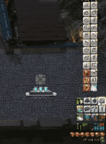 a screenshot of a video game with a bunch of different icons
