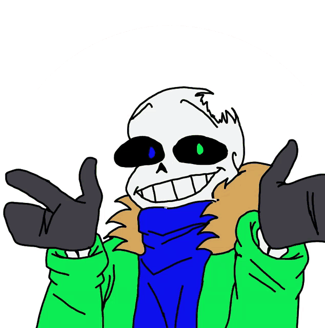 a drawing of a skeleton with the words " you 're gay " written on it