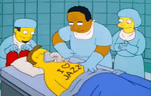Jazz GIF - The Simpsons Operation I Love Jazz GIFs