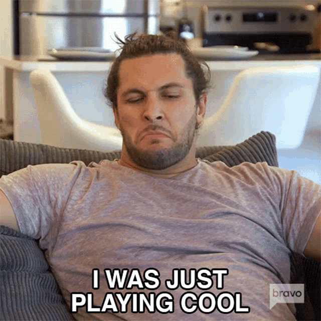 I Was Just Playing Cool Vanderpump Rules GIF - I Was Just Playing Cool Vanderpump Rules I Was Just Keeping It Cool GIFs