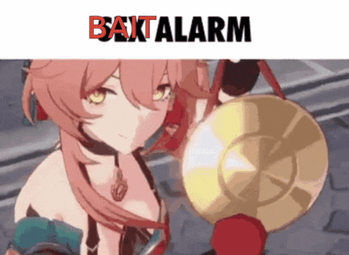 a girl is holding a gong in front of a banner that says ' baktalarm ' on it