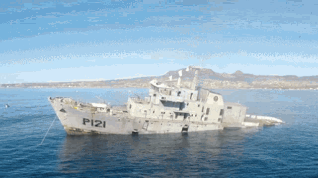 Battle Ship Sinking GIF - Battle Ship Sinking GIFs