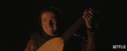 Playing The Lute Making Music GIF - Playing The Lute Making Music Playing Music GIFs