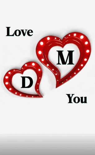 a woman and a man are making a heart shape with their hands