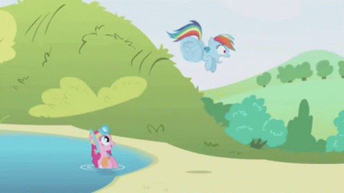 My Little Pony Friendship Is Magic Rainbow Dash GIF - My Little Pony Friendship Is Magic Rainbow Dash Pinkie Pie GIFs