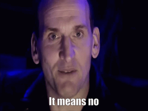 Doctor Who It Means No GIF - Doctor Who It Means No No GIFs
