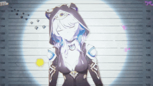 a picture of a girl with a hood and a crown on her head