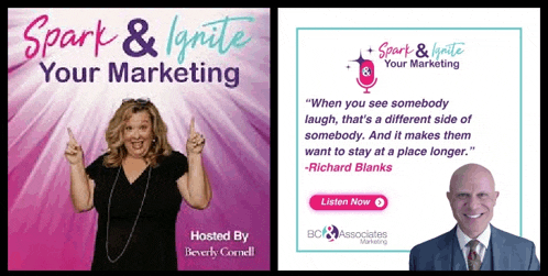 a book called spark & ignite your marketing has a quote from richard blanks