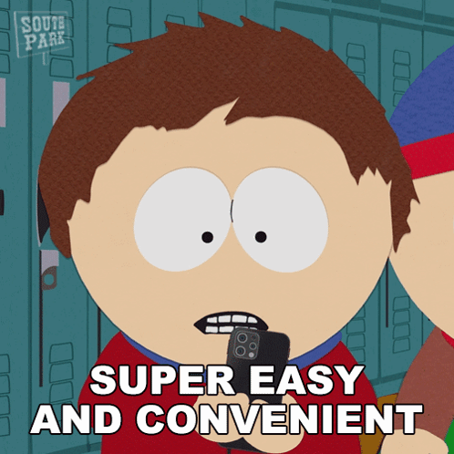 Super Easy And Convenient Clyde Donovan GIF - Super Easy And Convenient Clyde Donovan South Park Deep Learning GIFs