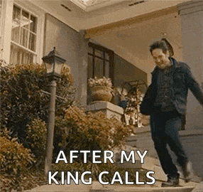 a man is jumping up the stairs of a house .