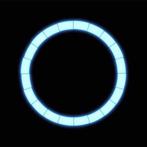 Logo Circle GIF - Logo Circle Neon Lights GIFs