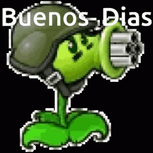 Buenos Dias Good Morning GIF - Buenos Dias Good Morning Plants Vs Zombies GIFs