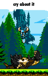Shovel Knight Cry About It GIF - Shovel Knight Cry About It GIFs