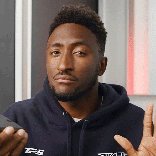 I Was Pleasantly Surprised Marques Brownlee GIF - I Was Pleasantly Surprised Marques Brownlee It Was A Nice Surprise GIFs