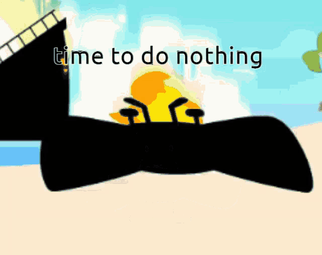 a cartoon of a ship on fire with the words time to do nothing