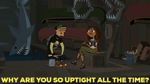Total Drama Island Duncan GIF - Total Drama Island Duncan Why Are You So Uptight All The Time GIFs