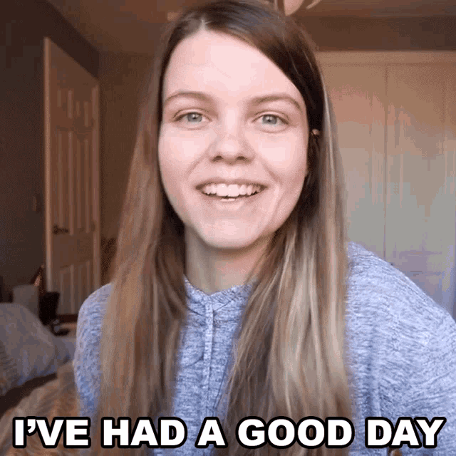 Ive Had A Good Day Hannah Golden GIF - Ive Had A Good Day Hannah Golden Antihan GIFs