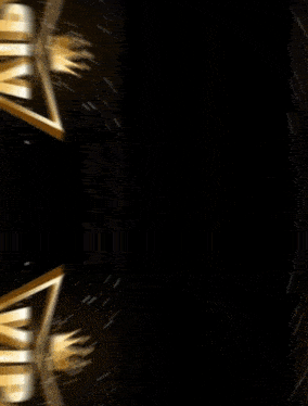 a fireworks display with the words " voice in power " on a banner