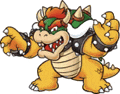 bowser is a cartoon character from super mario bros .