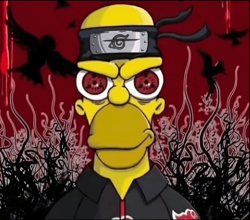 Naruto Homer Simpson Meme - Naruto Homer simpson The simpsons ...