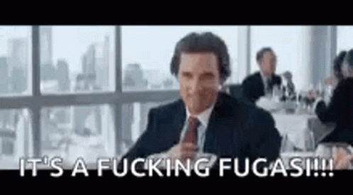 Wolf Of Wall Street Chest Beat GIF - Wolf Of Wall Street Chest Beat Fucking Fugas GIFs